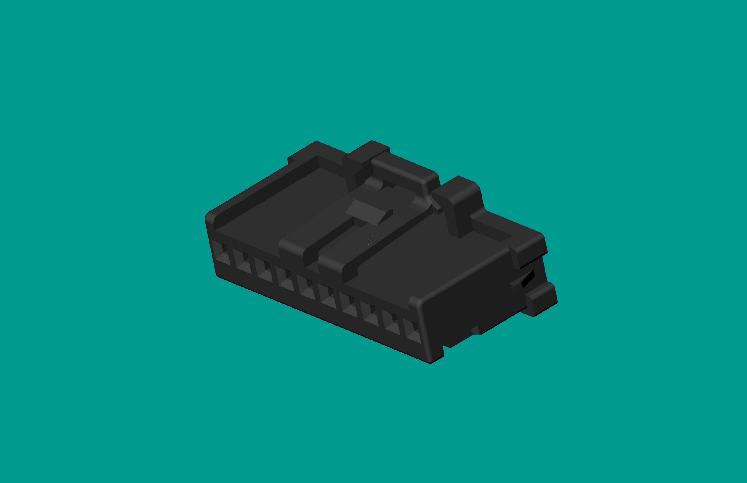 2.0間距，PNIRP-10V-S黑色