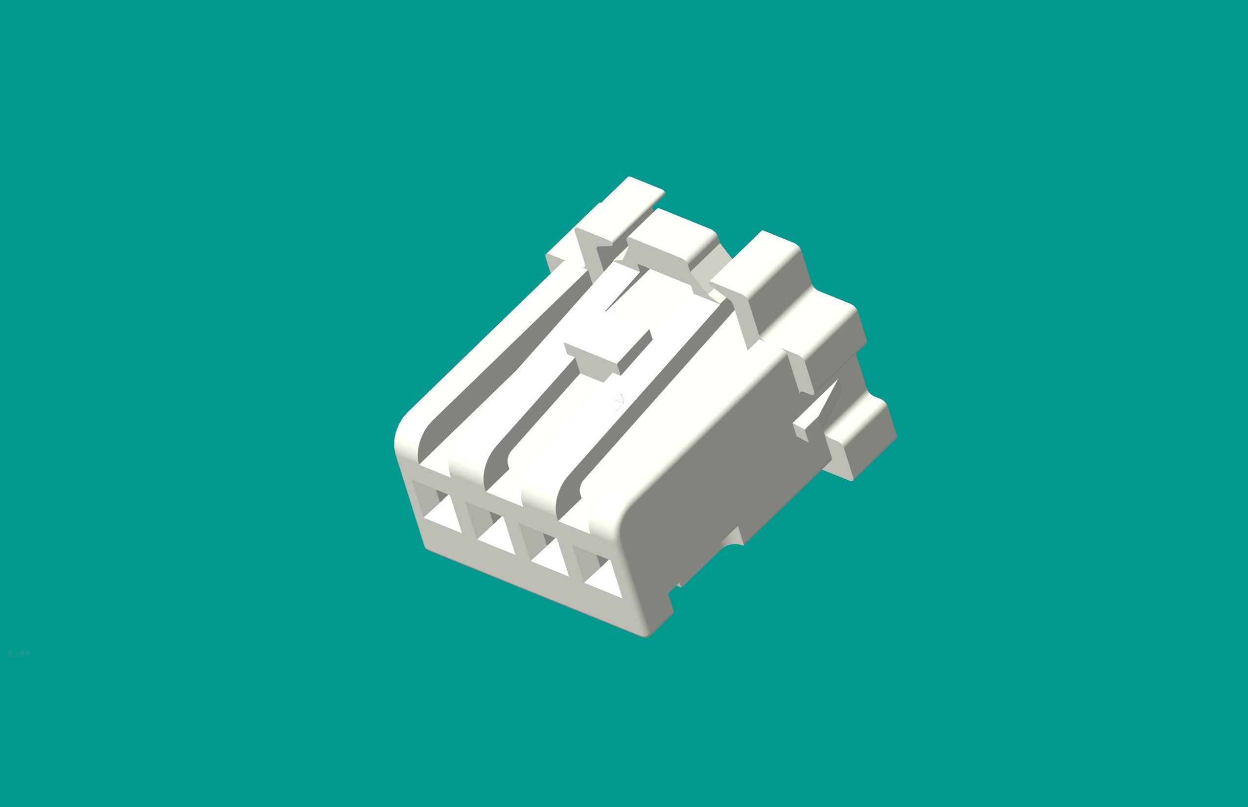 2.0間距，PNIRP-04V-S白色