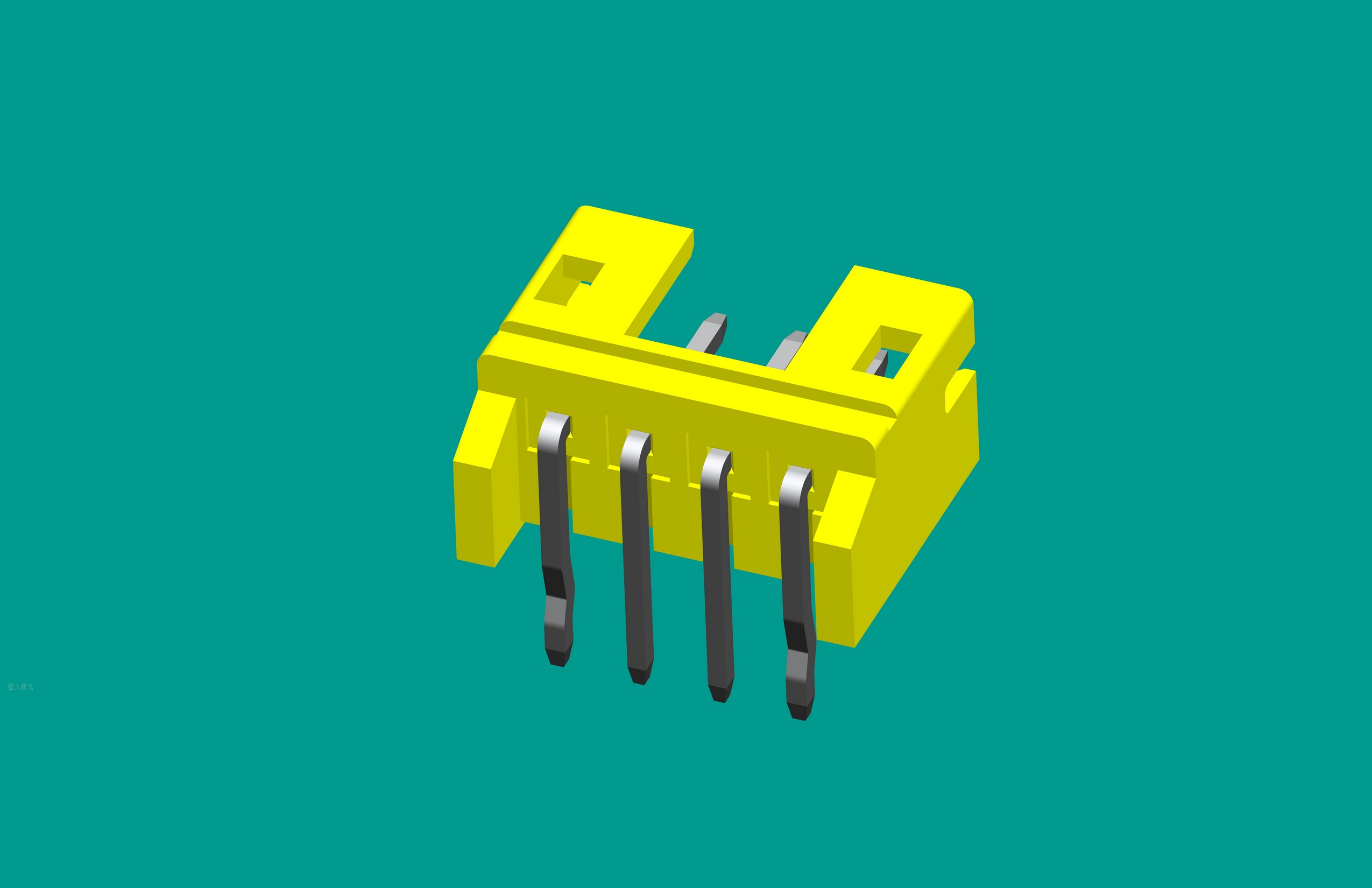 PH-4QA（有保護腳）黃色，普通PA66