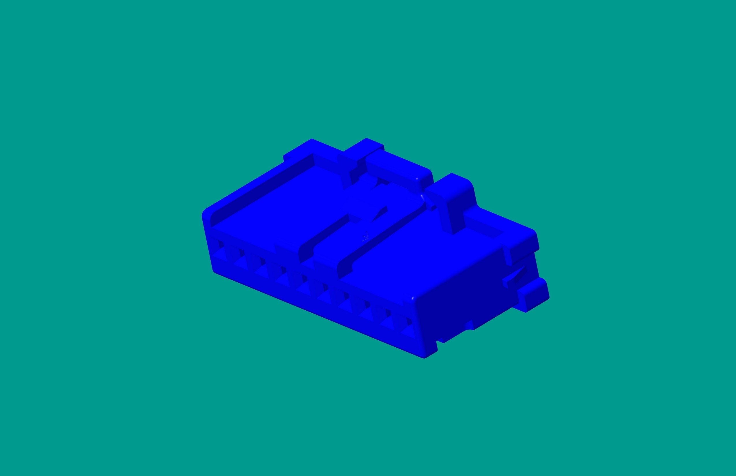 2.0間距，PNIRP-10V-S藍(lán)色
