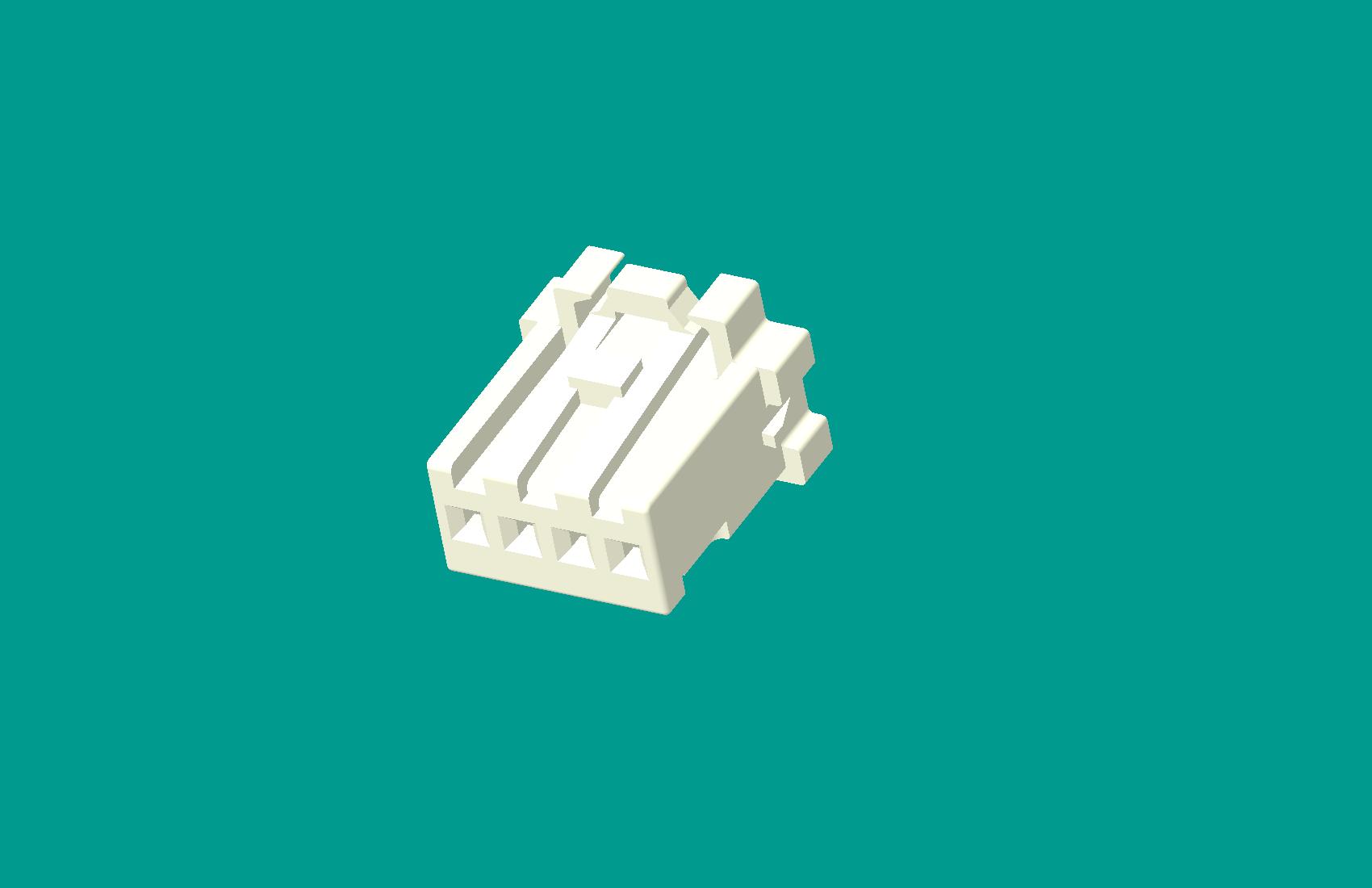 2.0間距，PNIRP-04V-S本色-高灼熱絲