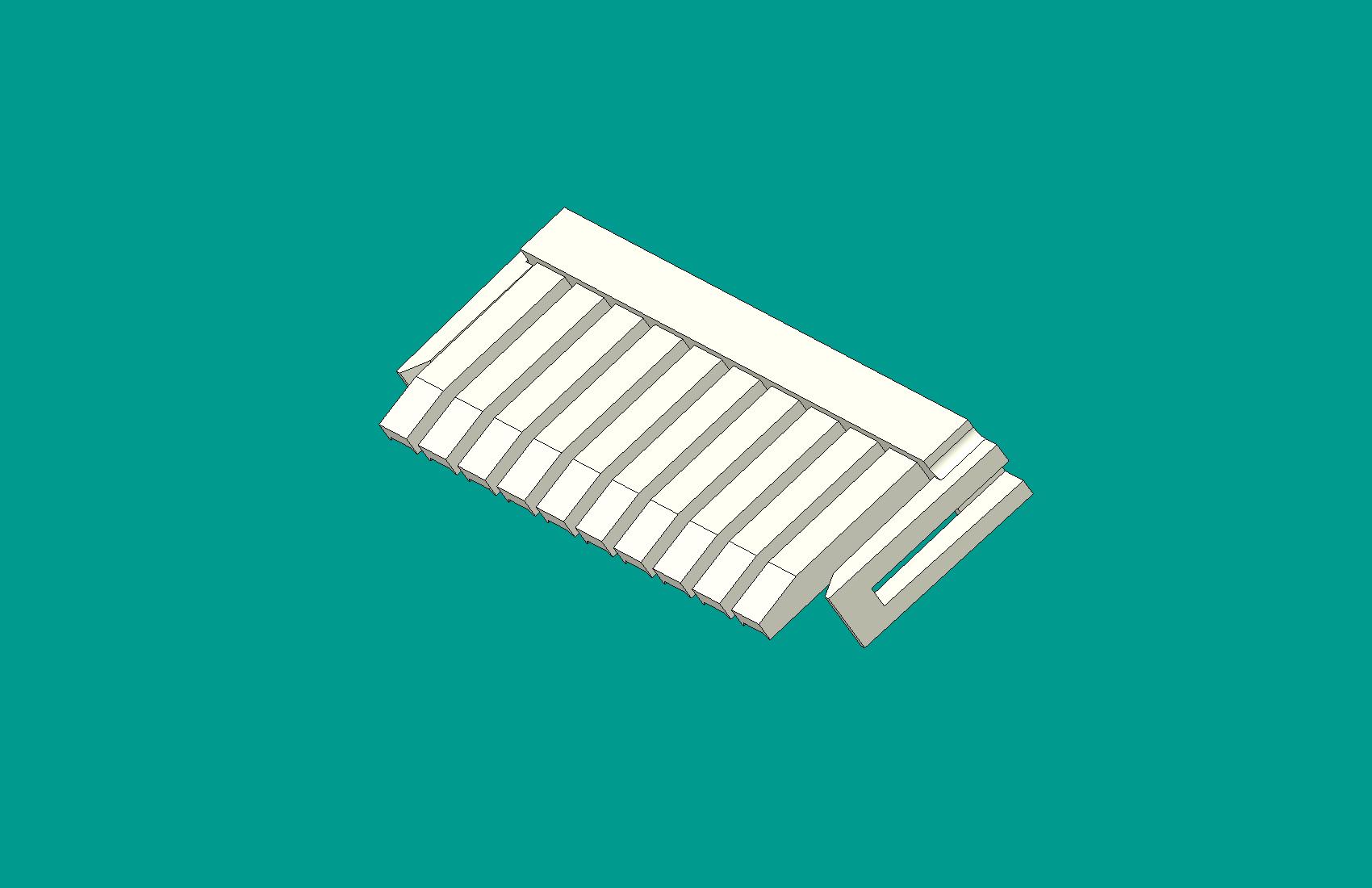 2.0間距，PNIS-10V鎖片