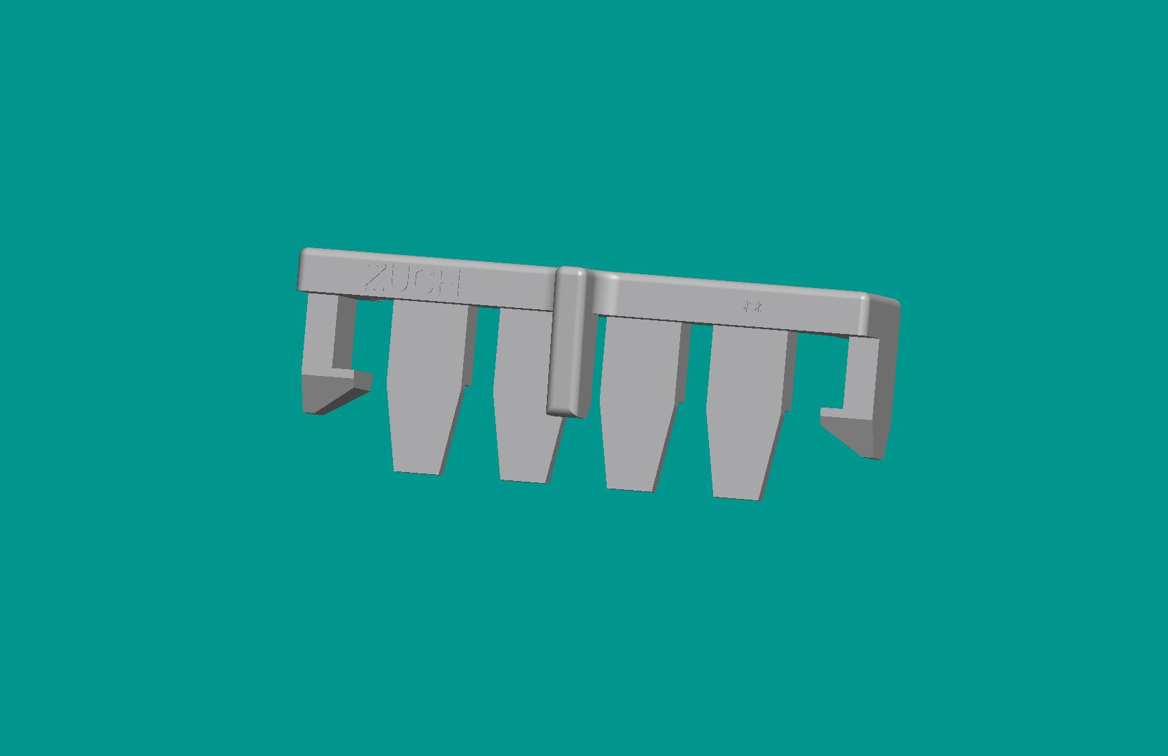 XH-6S有防壓扣鎖片（無臺階型）/淺灰色/高灼熱絲