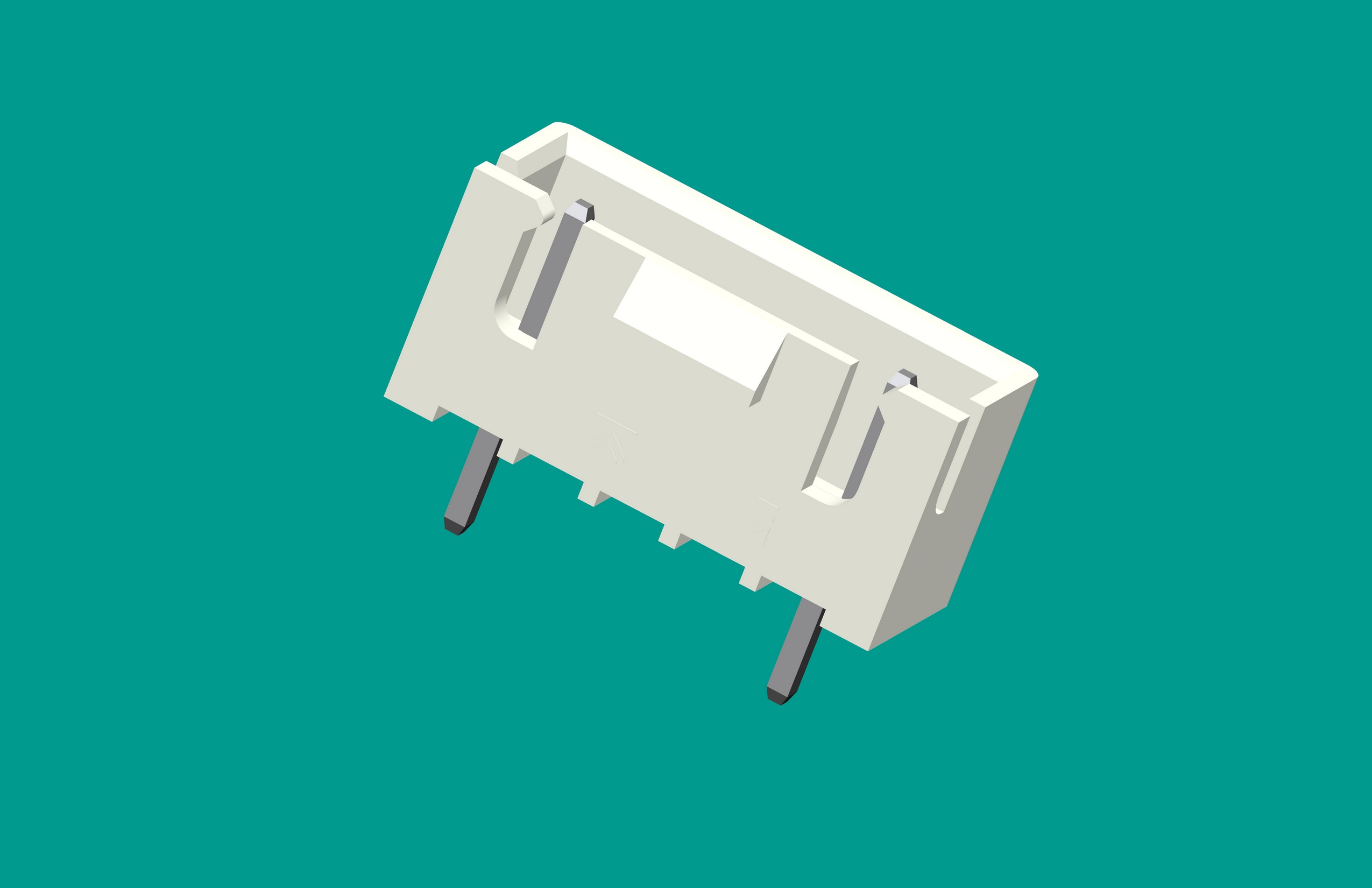 XH-5A-3 (帶扣）白色（普通PA66)（缺2、3、4針）