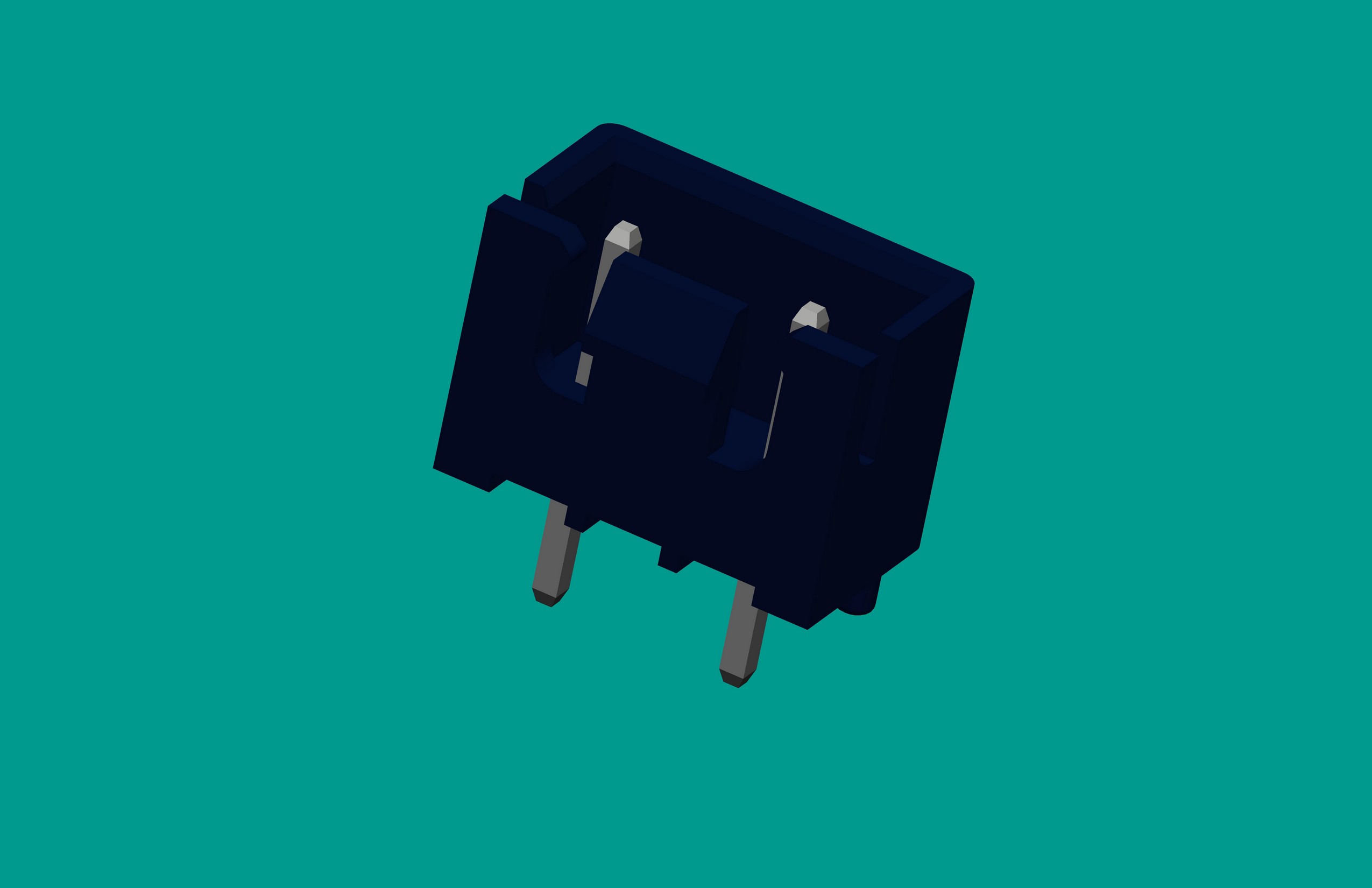 XH帶扣帶定位針座-3A2直針（雙卡點(diǎn)）黑色(缺第2針)