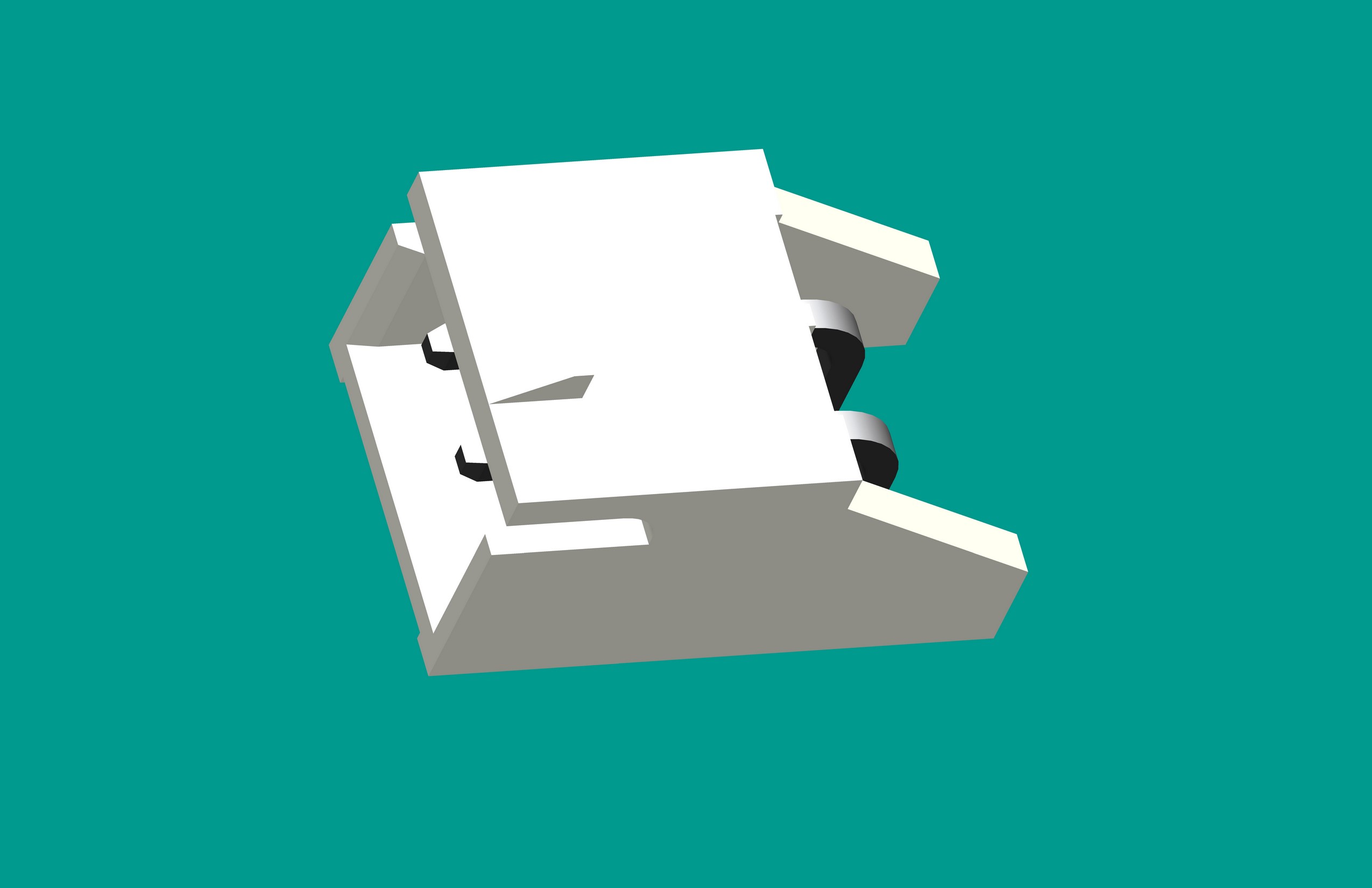 XH-2QA(帶扣)帶保護腳 白色（普通PA66)