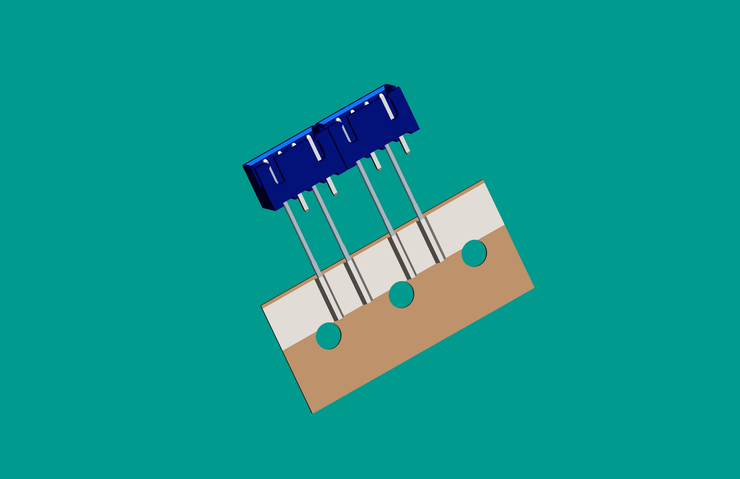XH-4A立式針座藍(lán)色/編帶/（1，3短針）