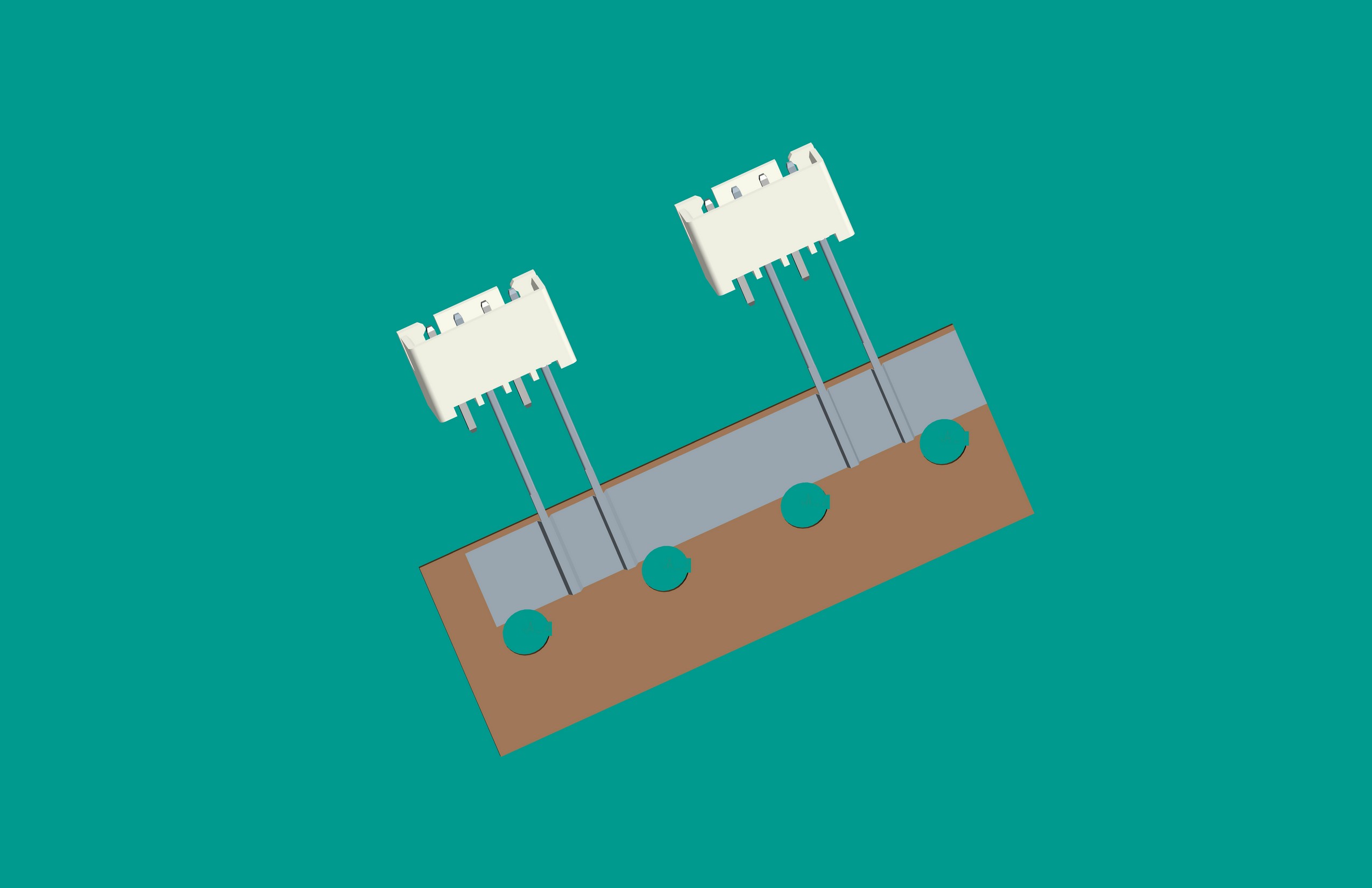 XH-4A編帶立式針座黑色/間距25.4mm(1,3短針)12mm,反向