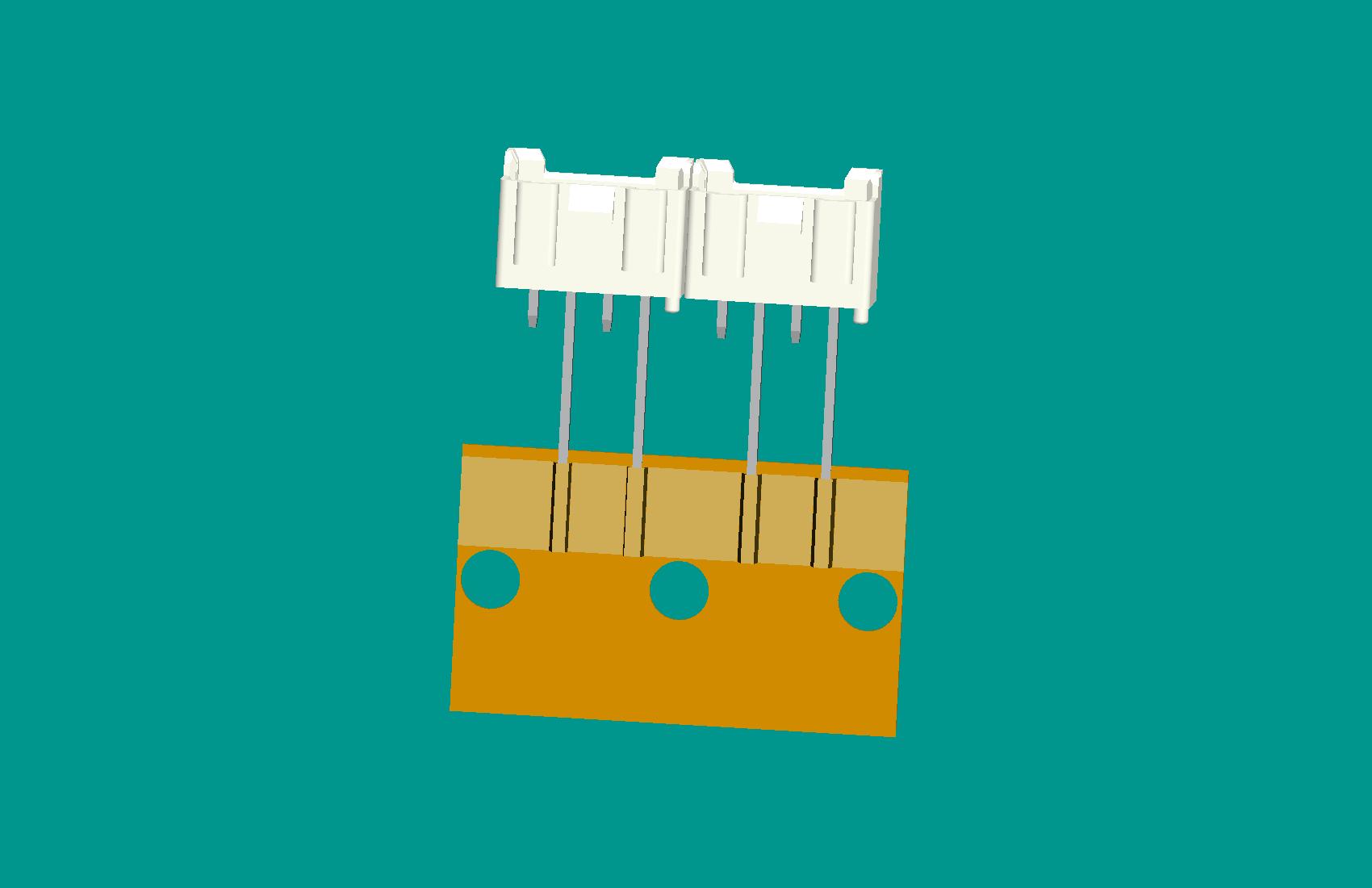 XH-4A全包編帶針座(1、3長針)(白色)普通PA66