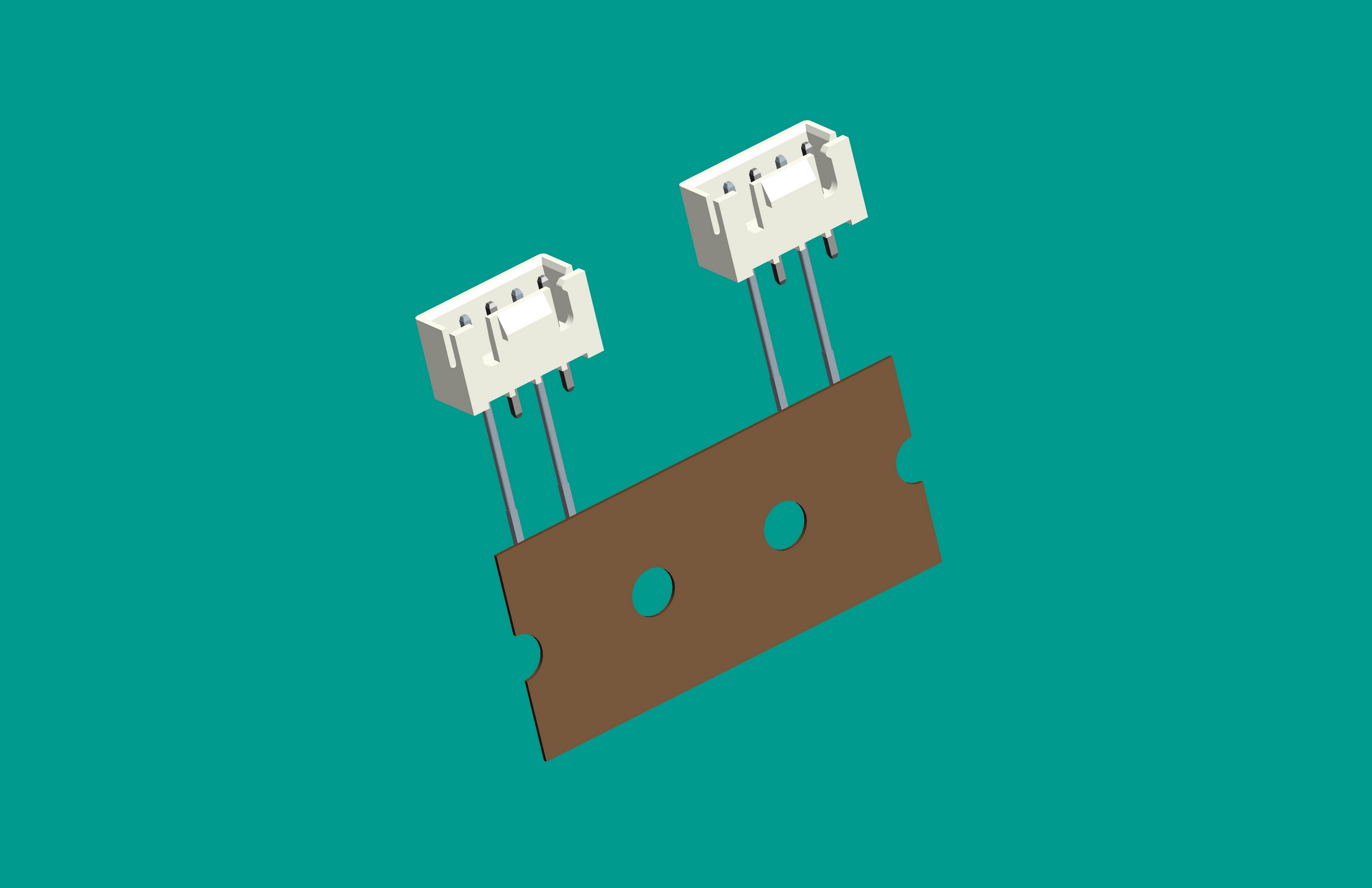 XH-4A(帶扣)編帶立式針座紅色/(步距25.4，1、3短針，反向,12mm)