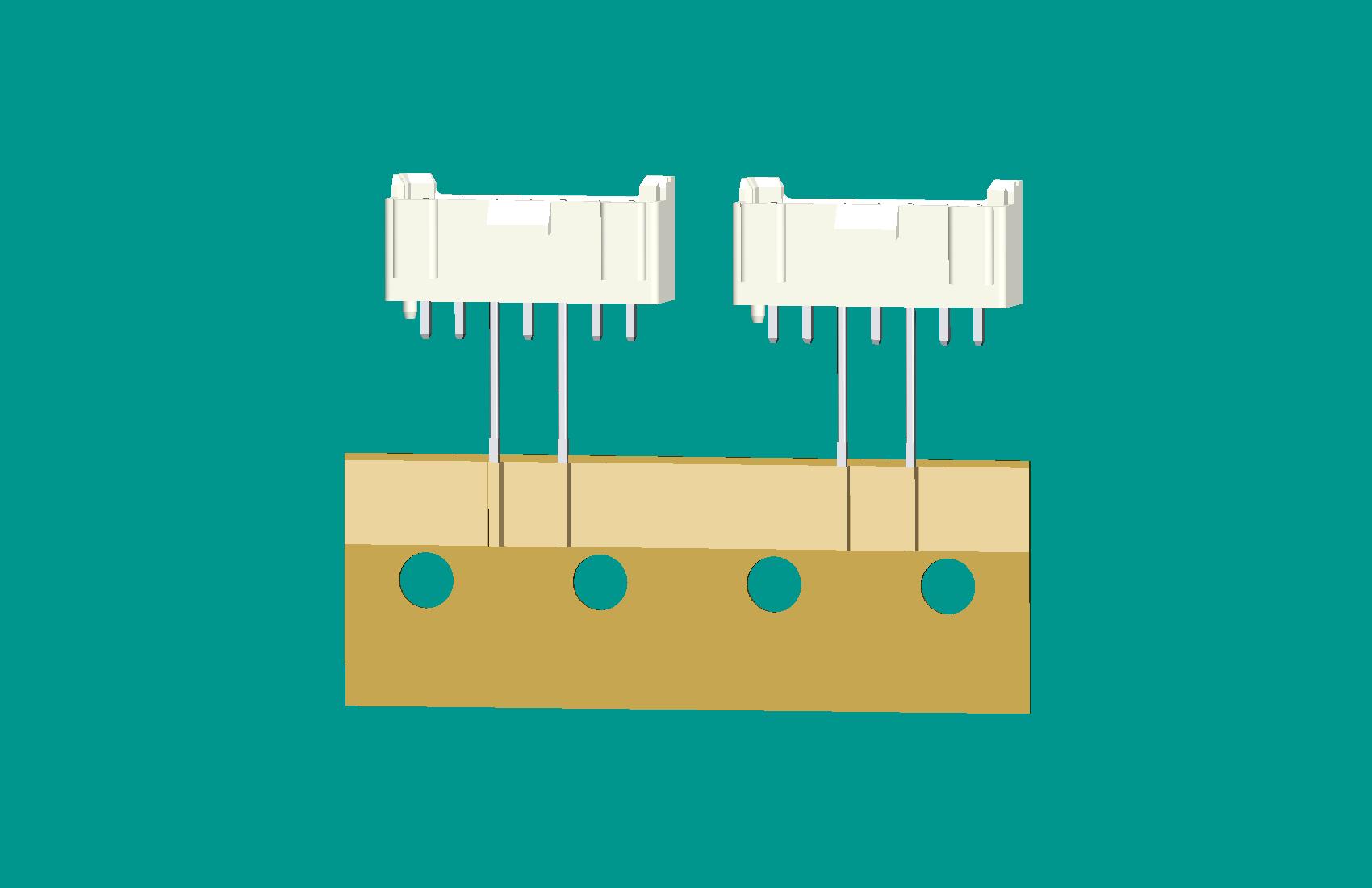 XH-7A(反定位)全包編帶立式針座白色/(3、5長針)普通PA66