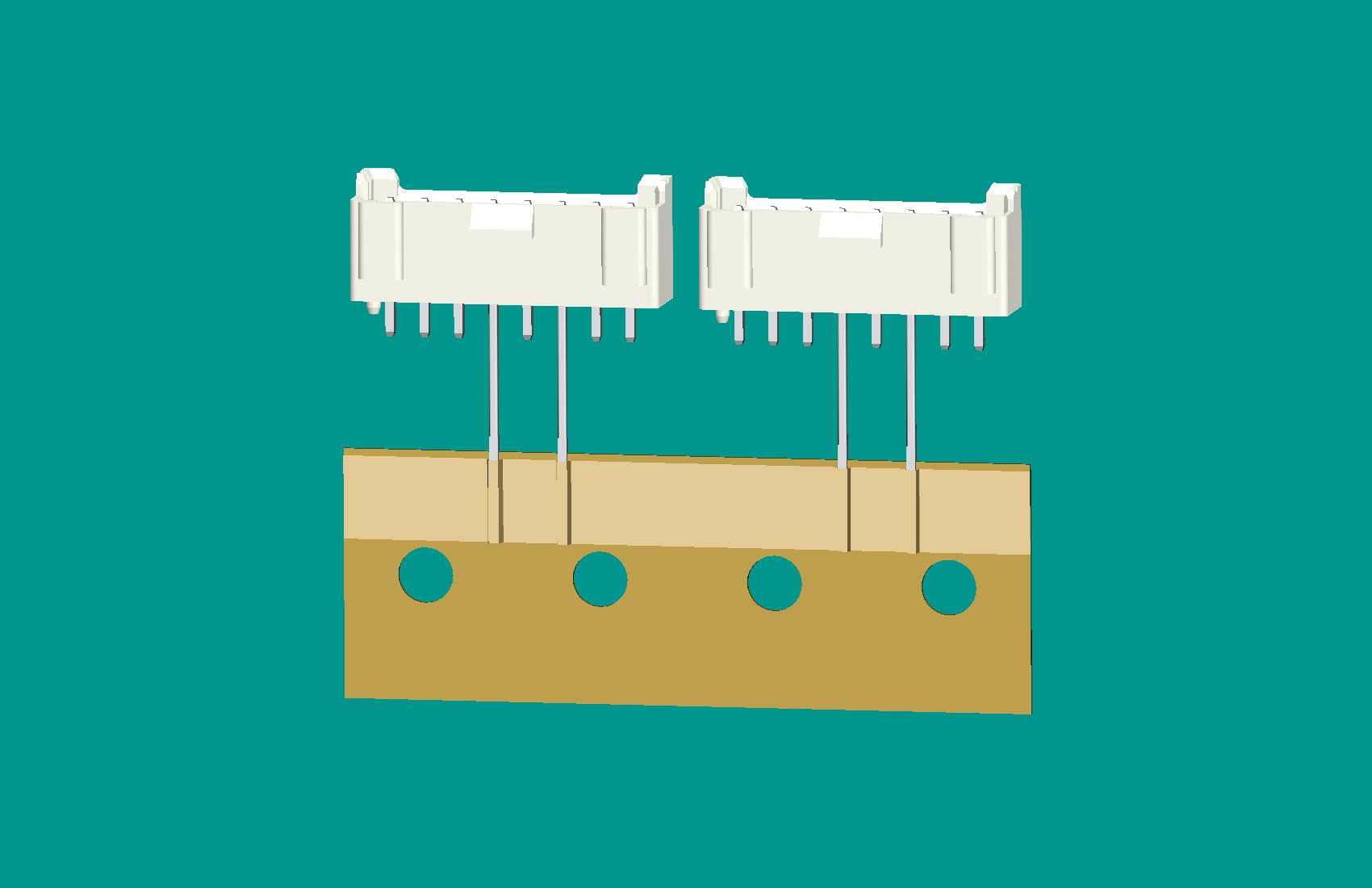 XH-8A(反定位)全包編帶立式針座白色/(3、5長針)普通PA66