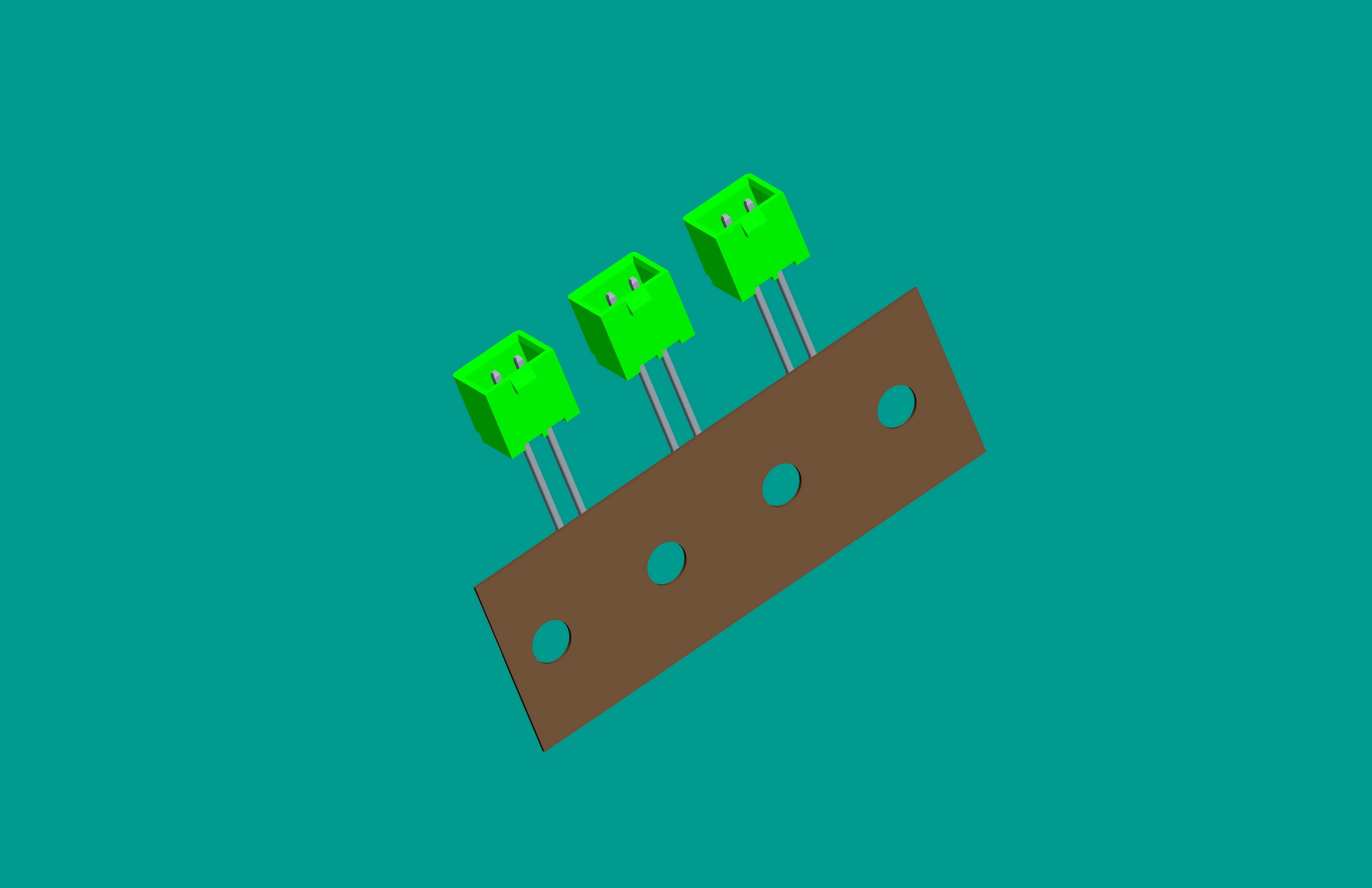 XH-2A(帶扣）立式針座綠色/編帶10mm(反向)