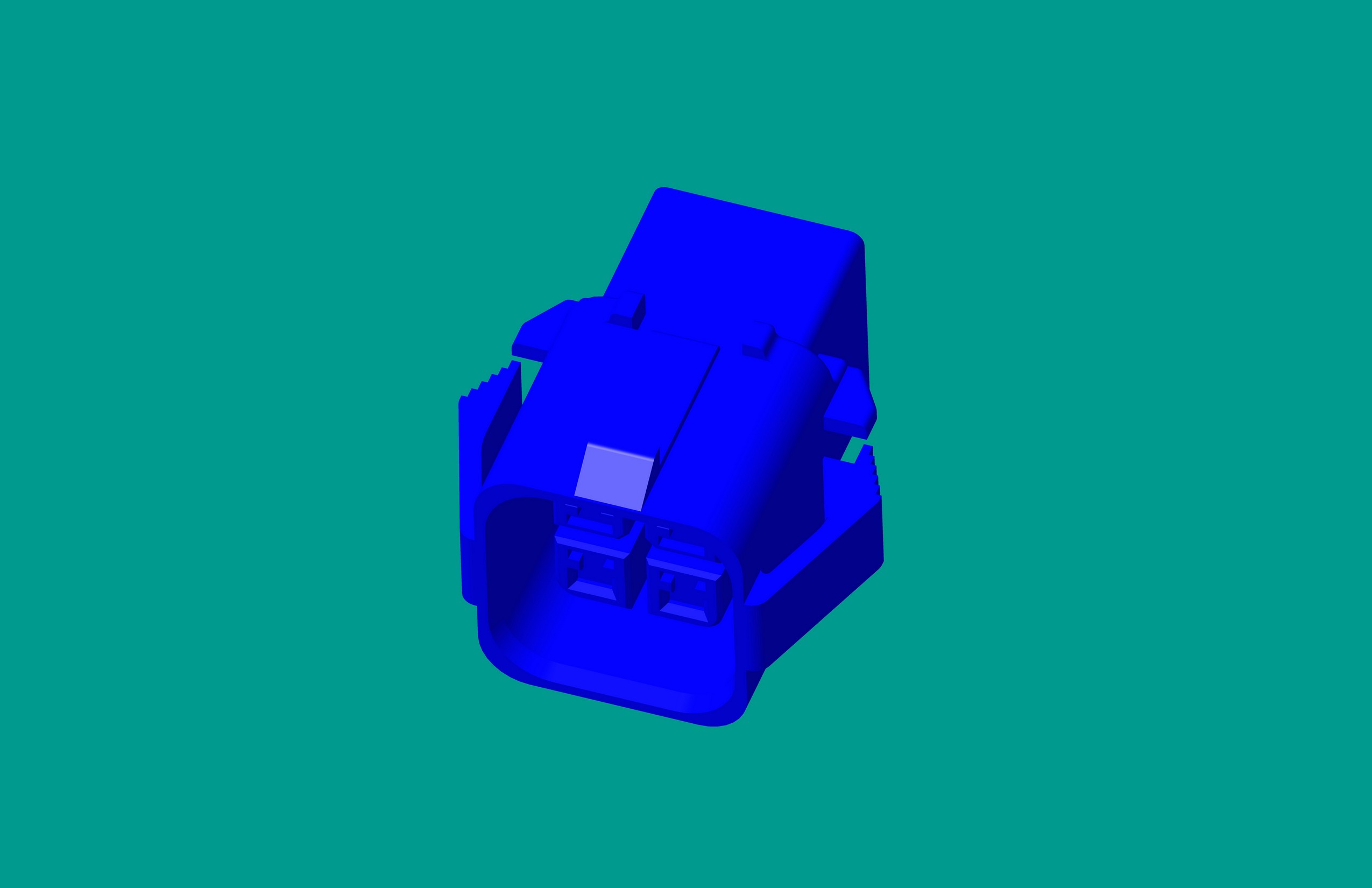 35G-4R插座/藍(lán)色/高灼熱絲