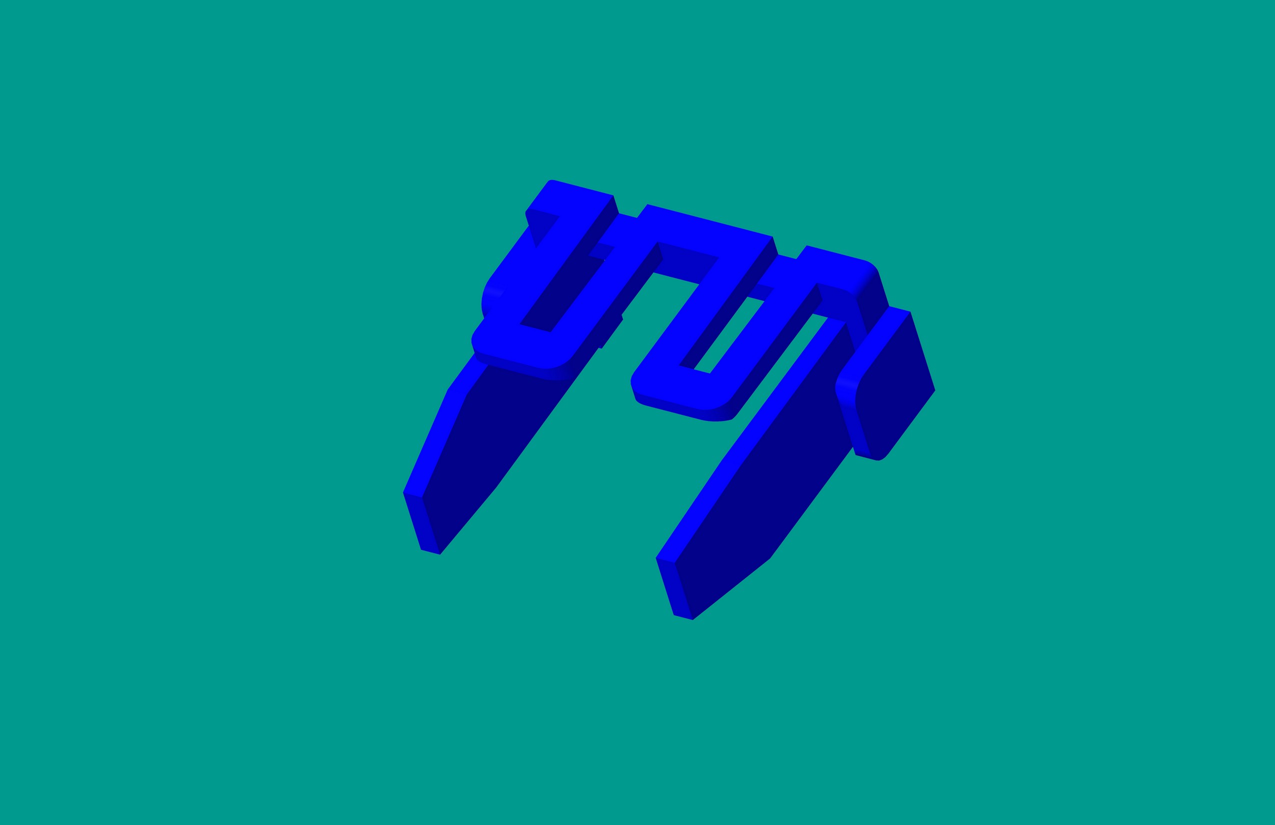 35965-0294鎖定片/藍色/高灼熱絲