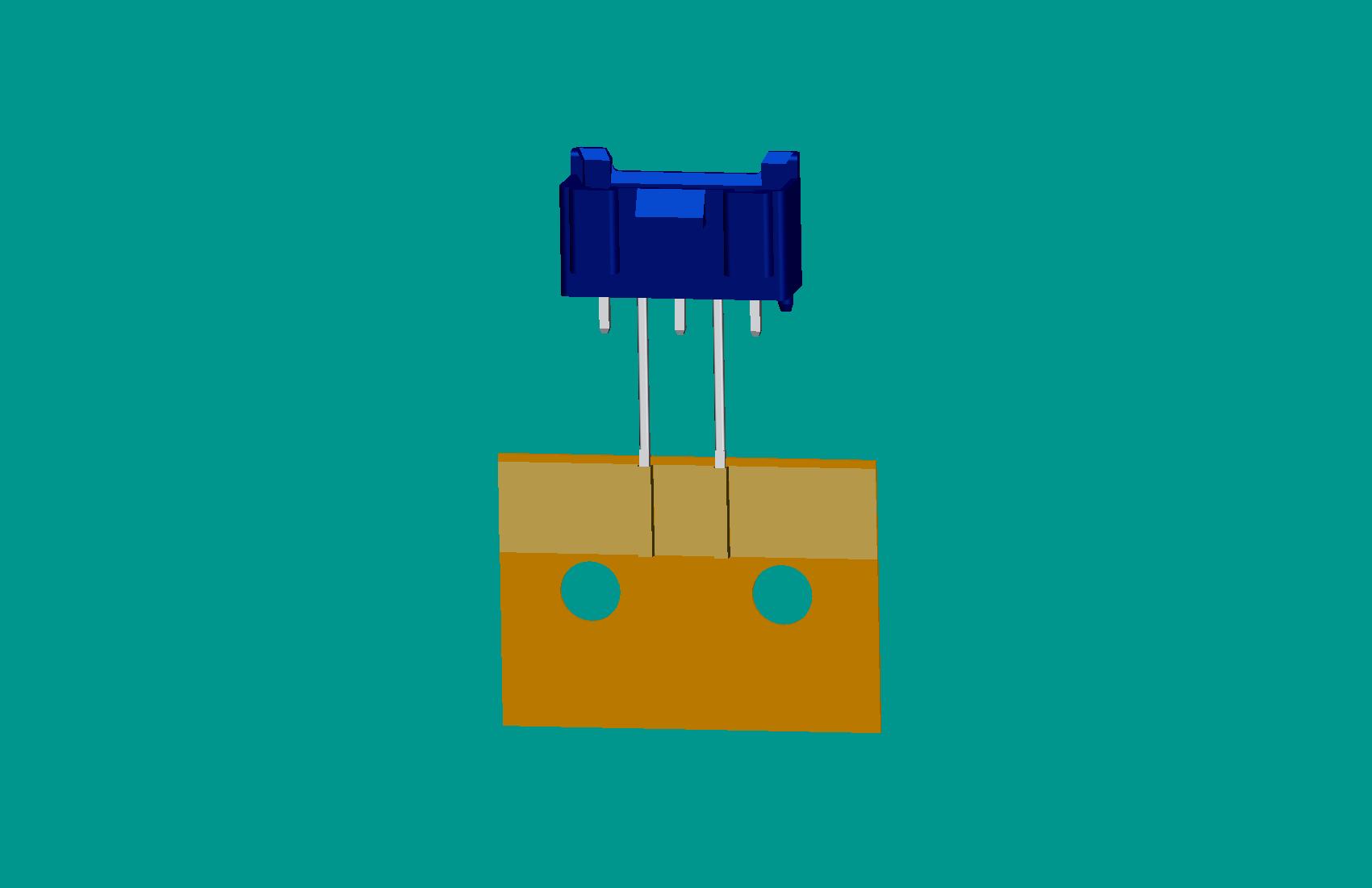 XH-5A全包編帶立式針座藍色/(2、4長針)普通PA66