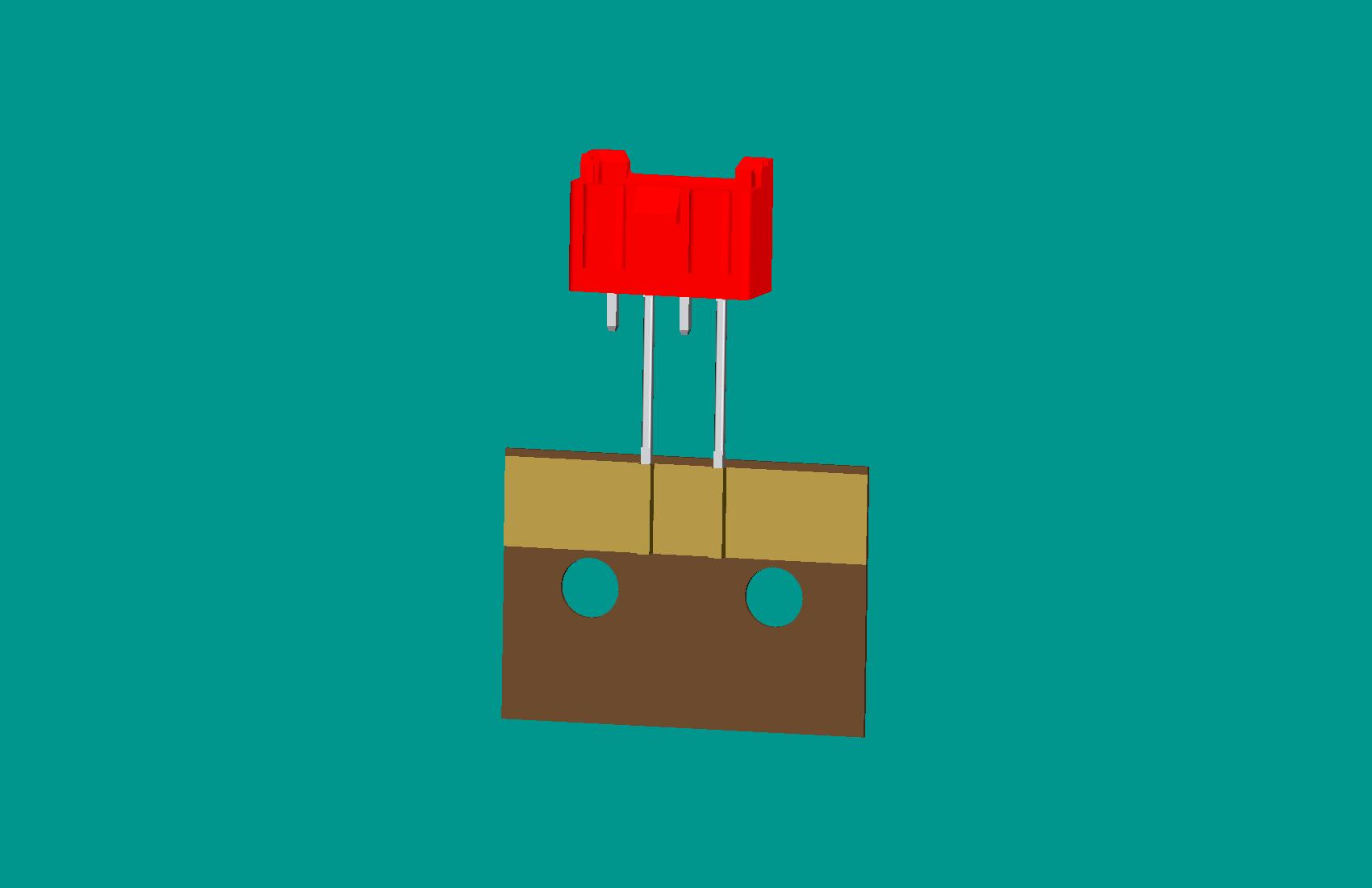 XH-4A全包非限位編帶正向（1、3長針）(紅色)普通PA66