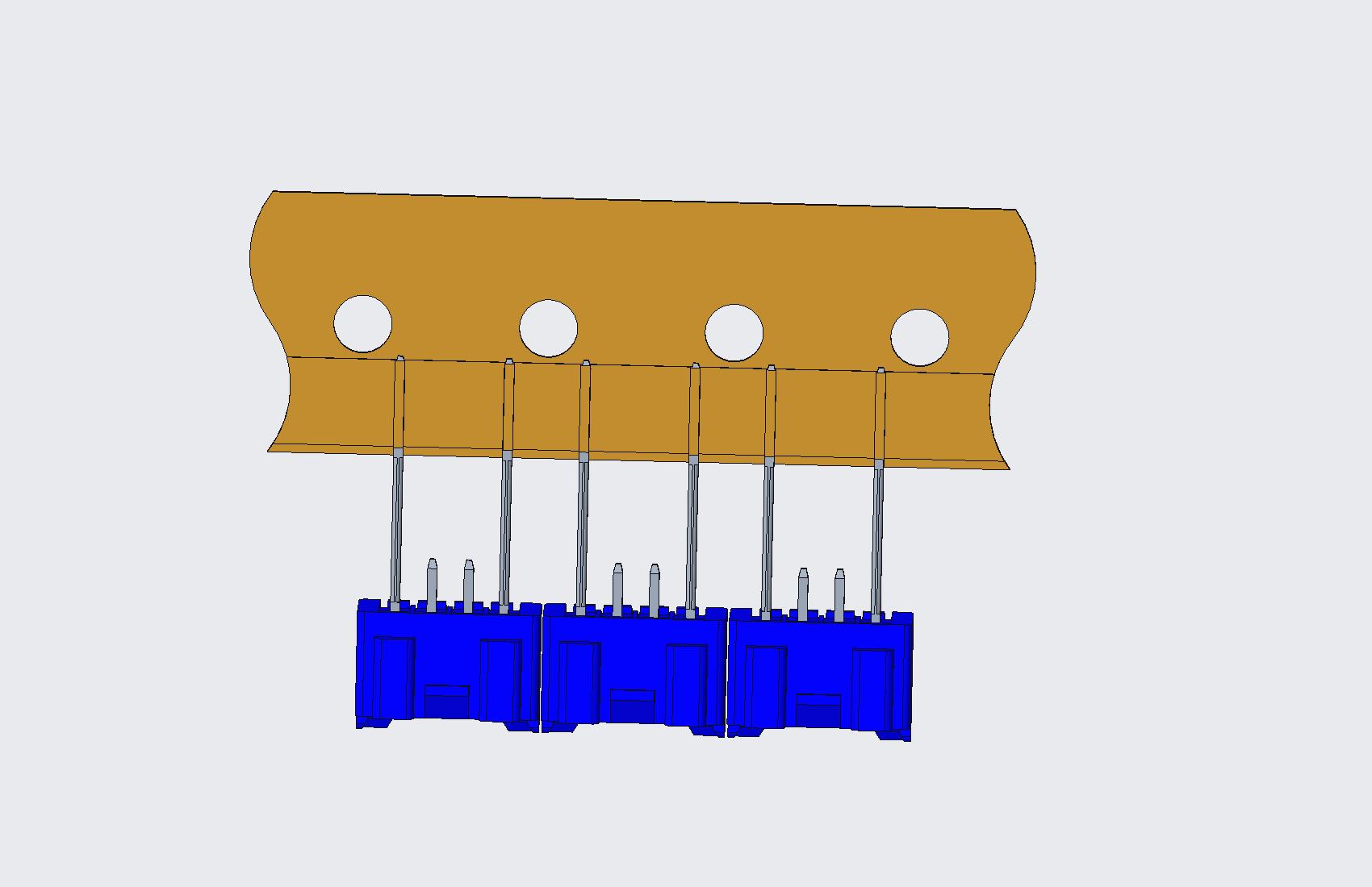 XH-4A全包編帶正向（1、4長針）(藍(lán)色)普通PA66/奧克斯