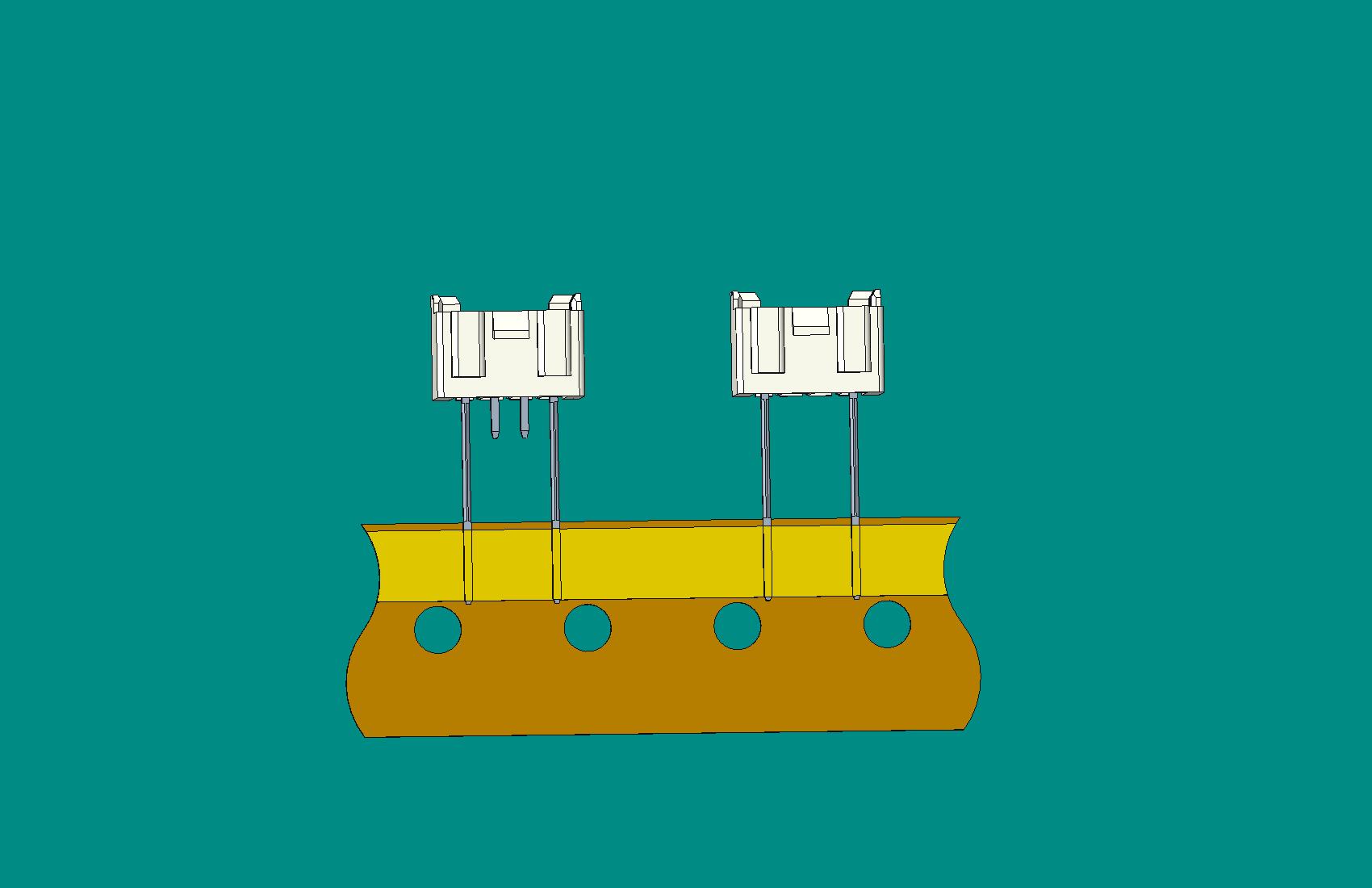 XH-4A全包非限位編帶正向（1、4長(zhǎng)針）(白色)普通PA66/奧克斯