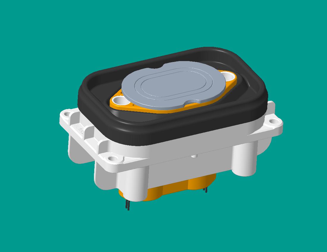 換電車端連接器總成（億威）50mm2，垂直出線