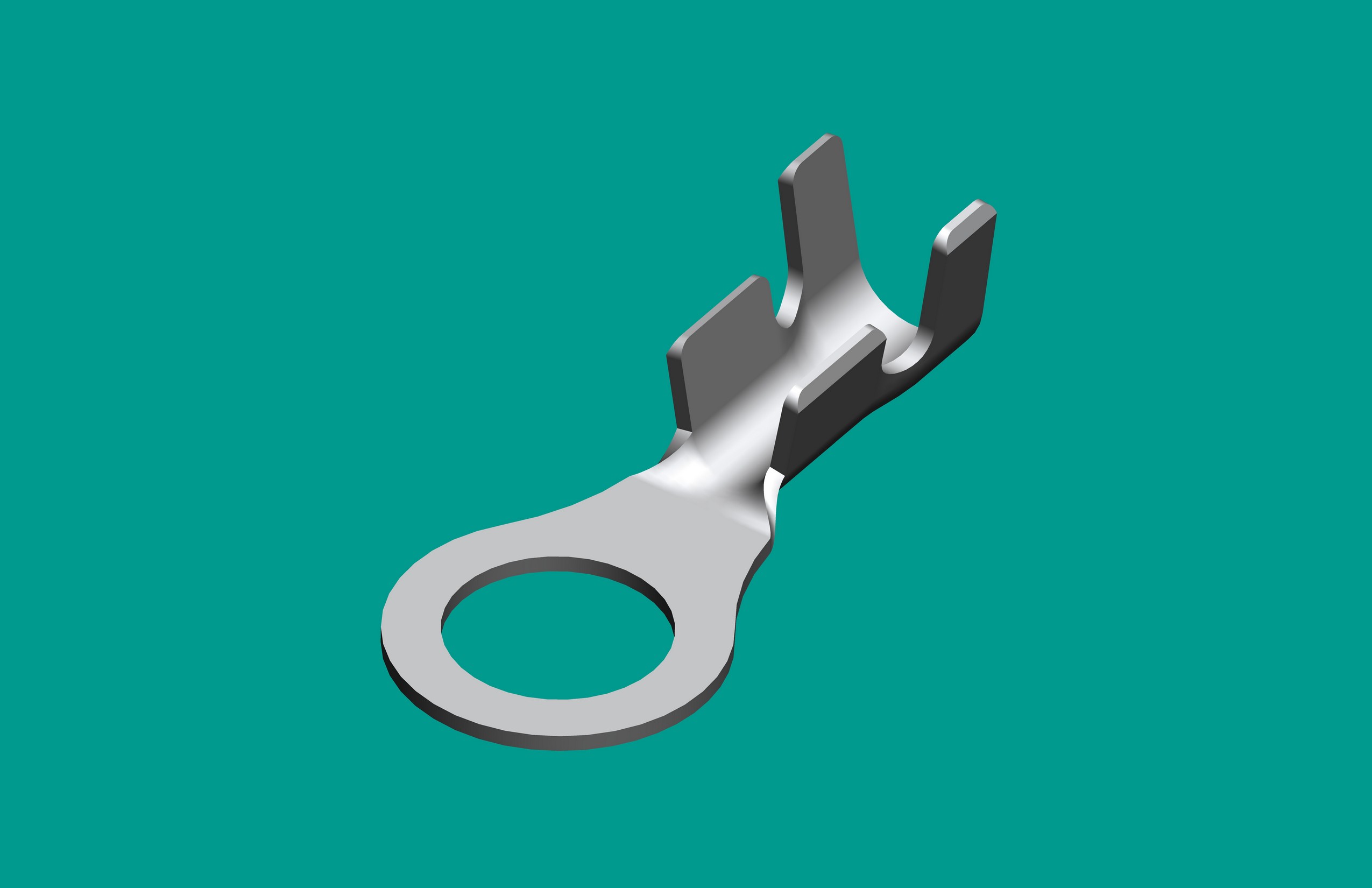 5.3*9.5環(huán)形端子低腳/鍍啞光/